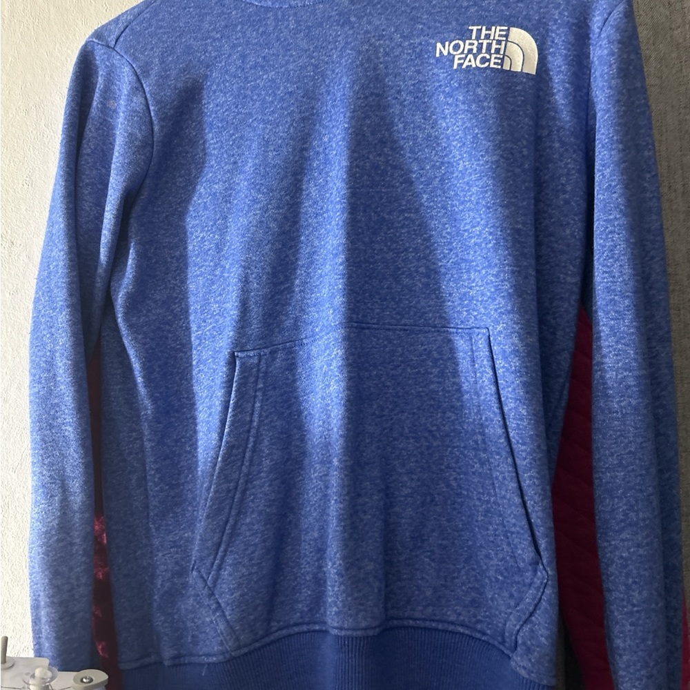 The North Face Men's Heather Blue Crewneck Sweater